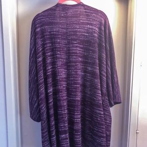 Lularoe Lindsay Purple Large - EUC
